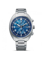 Orologio Citizen Eco-Drive Of Collection Crono 41mm Blu da Uomo