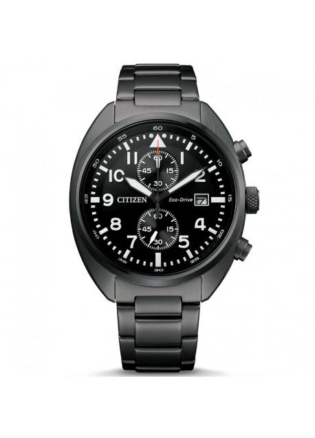 Orologio Citizen Eco-Drive Of Collection Crono 41mm Nero da Uomo