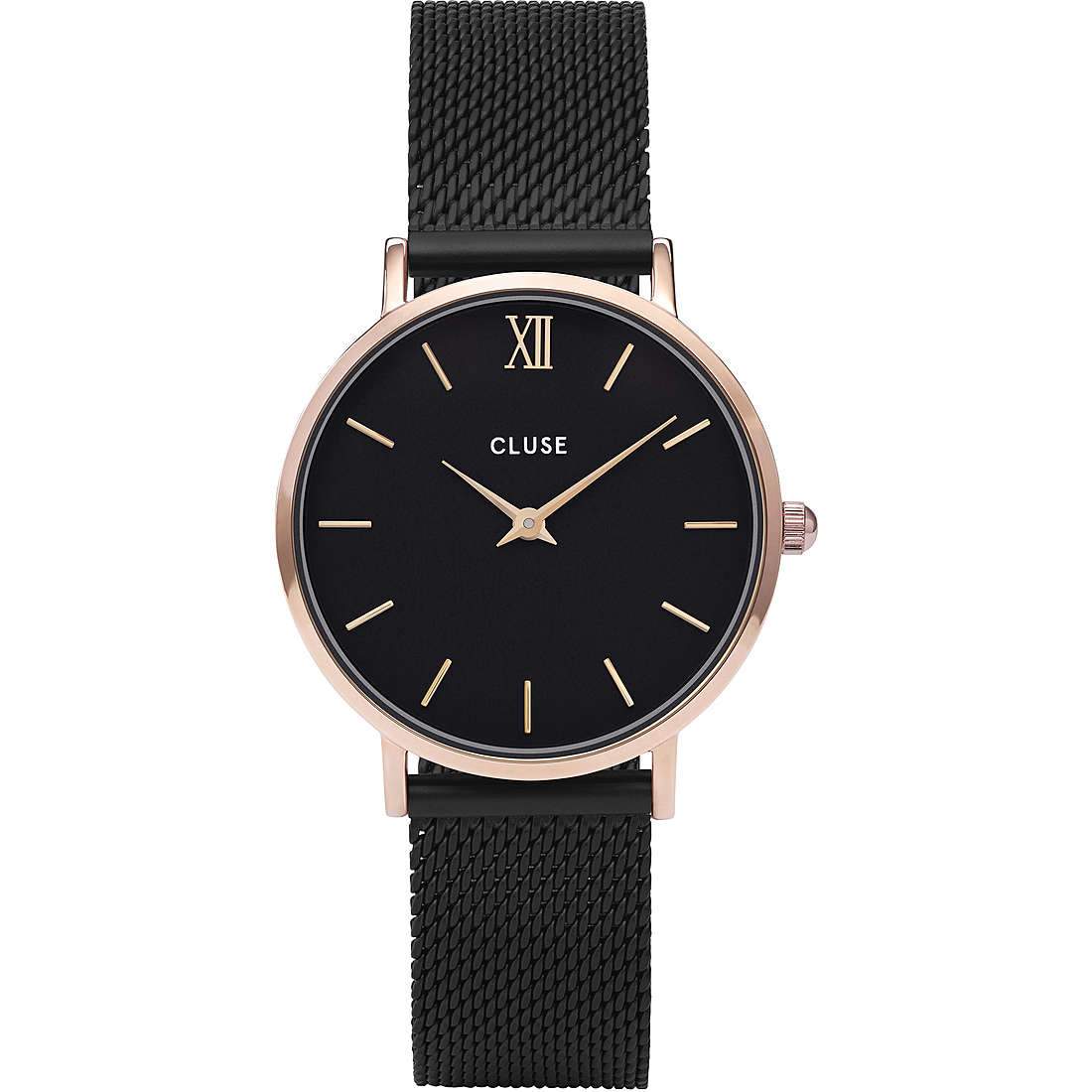 Minuit Mesh Black, Rose Gold Colour