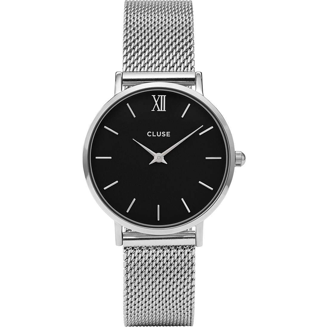 Minuit Mesh Black, Silver Colour