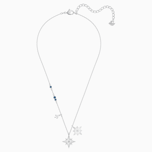 PENDENTE SWAROVSKI SYMBOLIC STAR, BIANCO, PLACCATURA RODIO