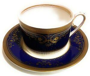 LE PERLE ART. 6641011 TAZZA THE CON PIATTINO MINUETTO BLU